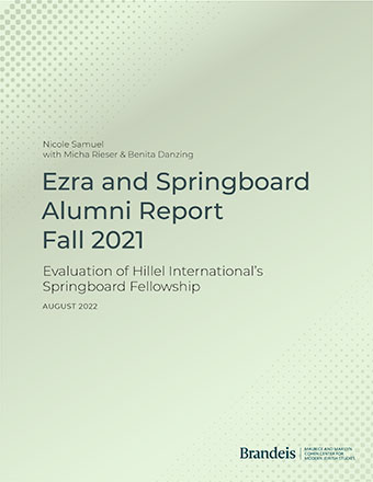Ezra Springboard Fellowship Report Cover